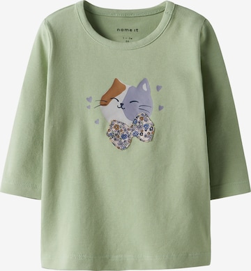 NAME IT - Camiseta 'NBFTANYA' en verde: frente