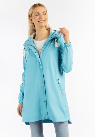 Schmuddelwedda Raincoat in Blue: front