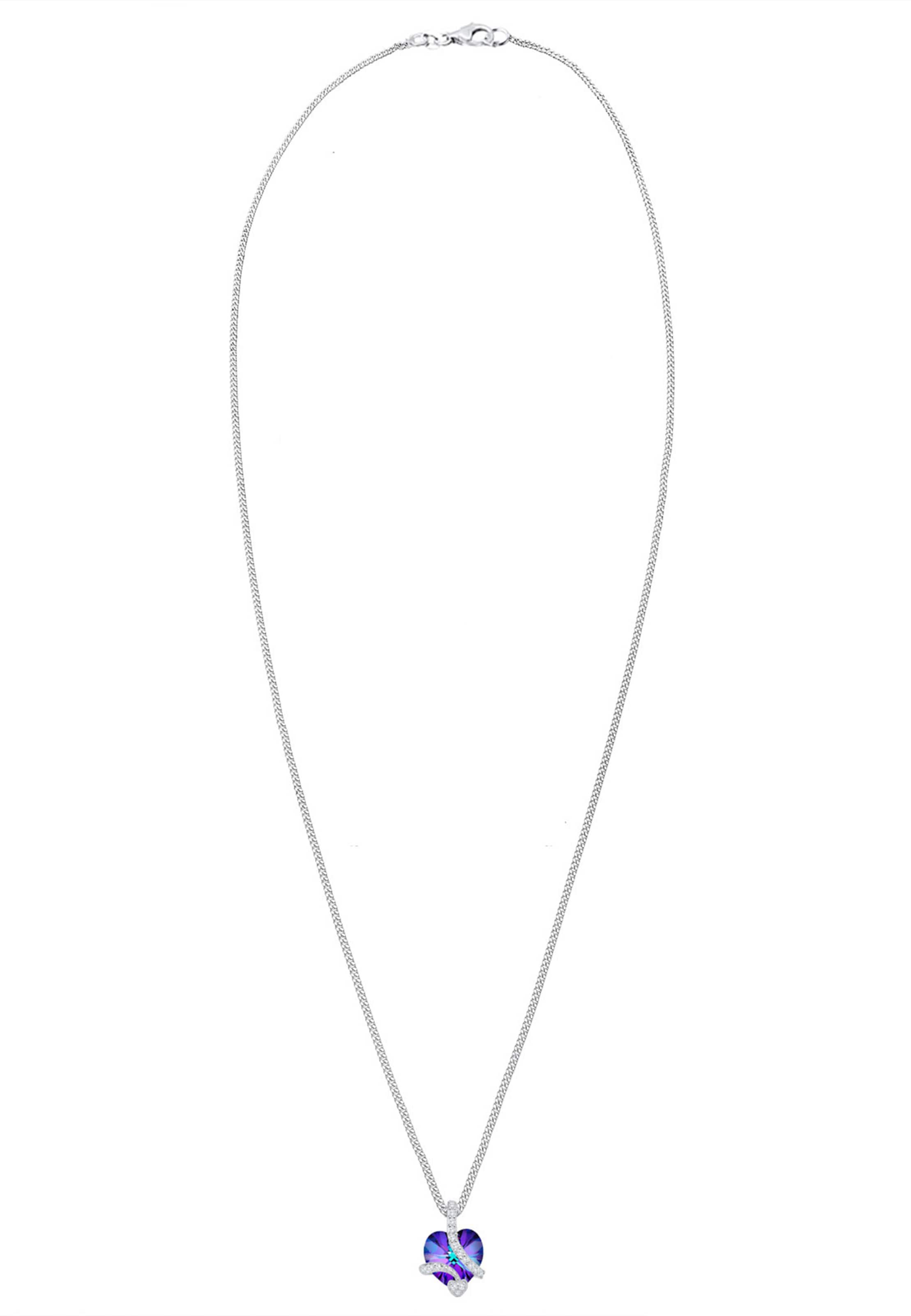 ELLI Necklace 'Herz' in Silver