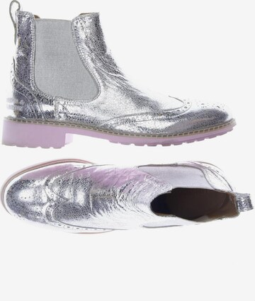 MELVIN & HAMILTON Dress Boots in 38 in Silver: front