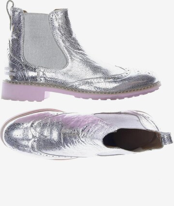 MELVIN & HAMILTON Stiefelette 38 in Silber: predná strana