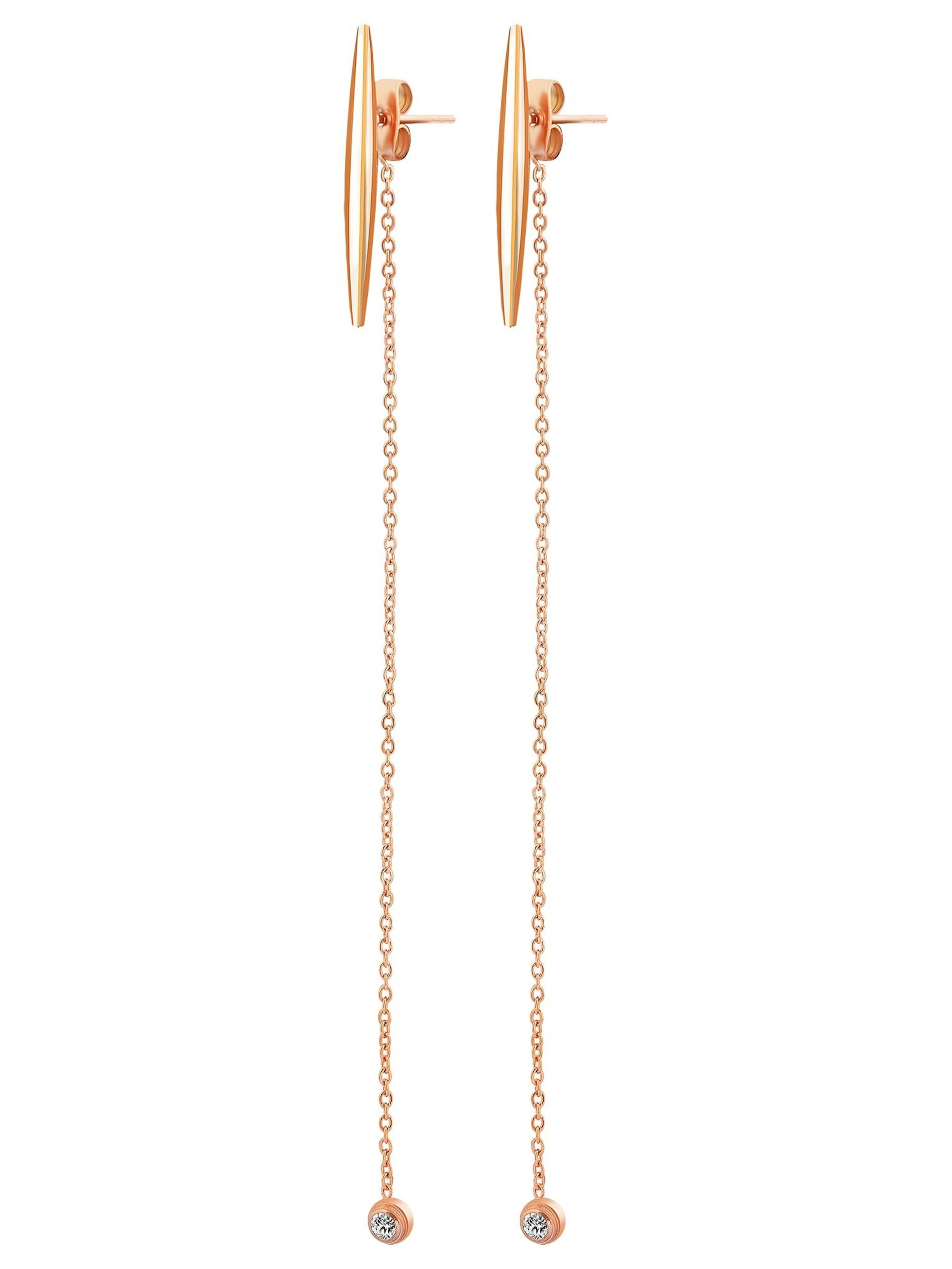 Akzent Earrings 'Zoja, langlebig' in Gold