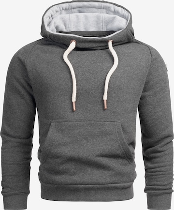 Alessandro Salvarini Sweatshirt 'Paolo' in Grau: Vorderseite
