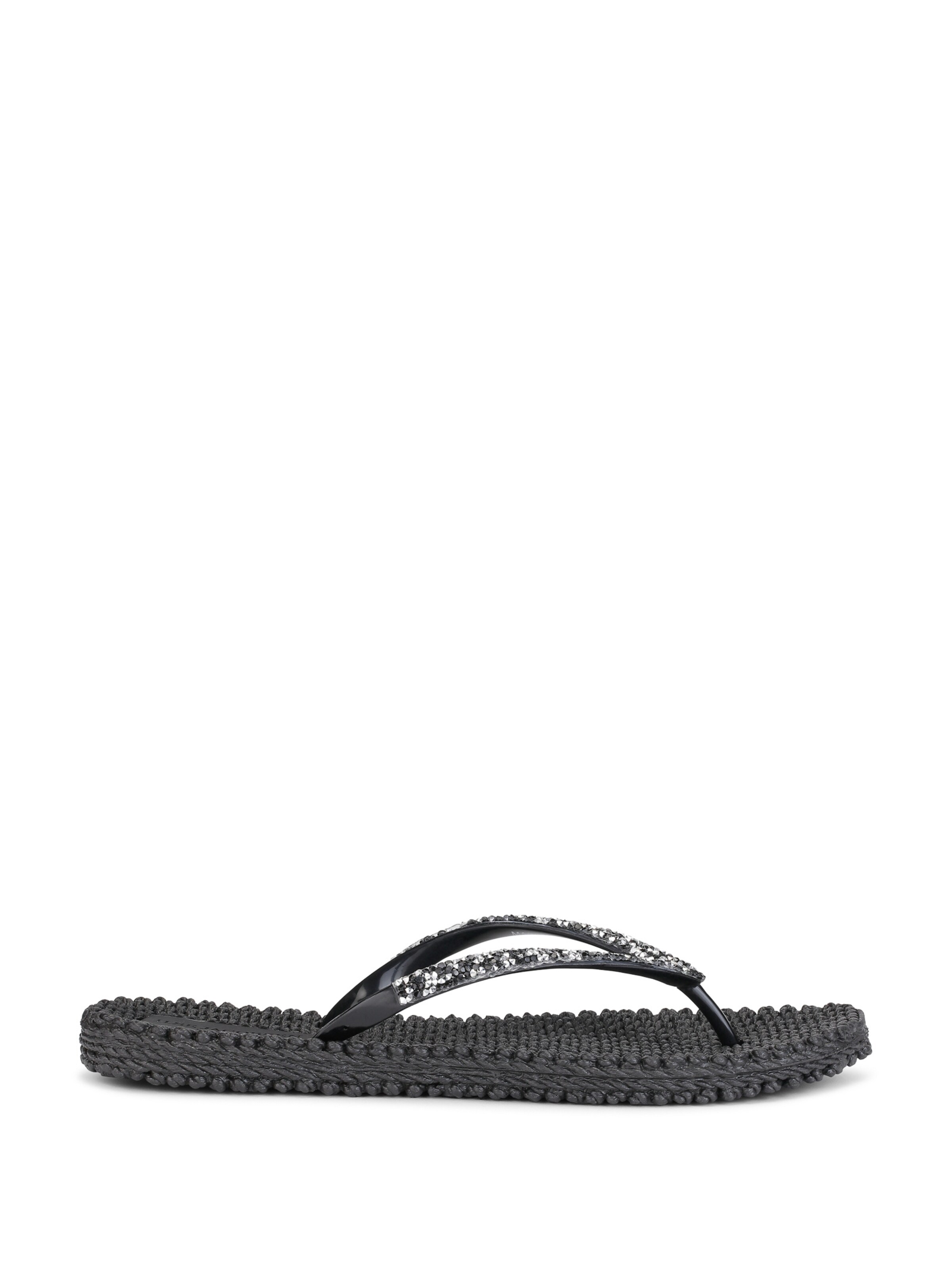 ILSE JACOBSEN T-Bar Sandals in Black