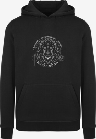 Sweat-shirt 'Harry Potter Gryffindor Seal' F4NT4STIC en noir : devant