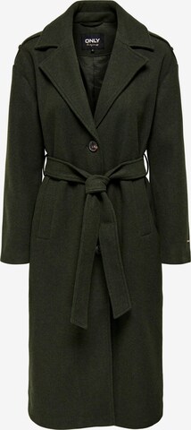 ONLY Демисезонное пальто 'Emma' в Зеленый: спереди