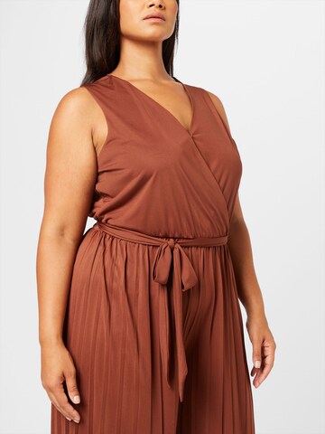 ABOUT YOU Curvy Overall 'Lola' in Braun