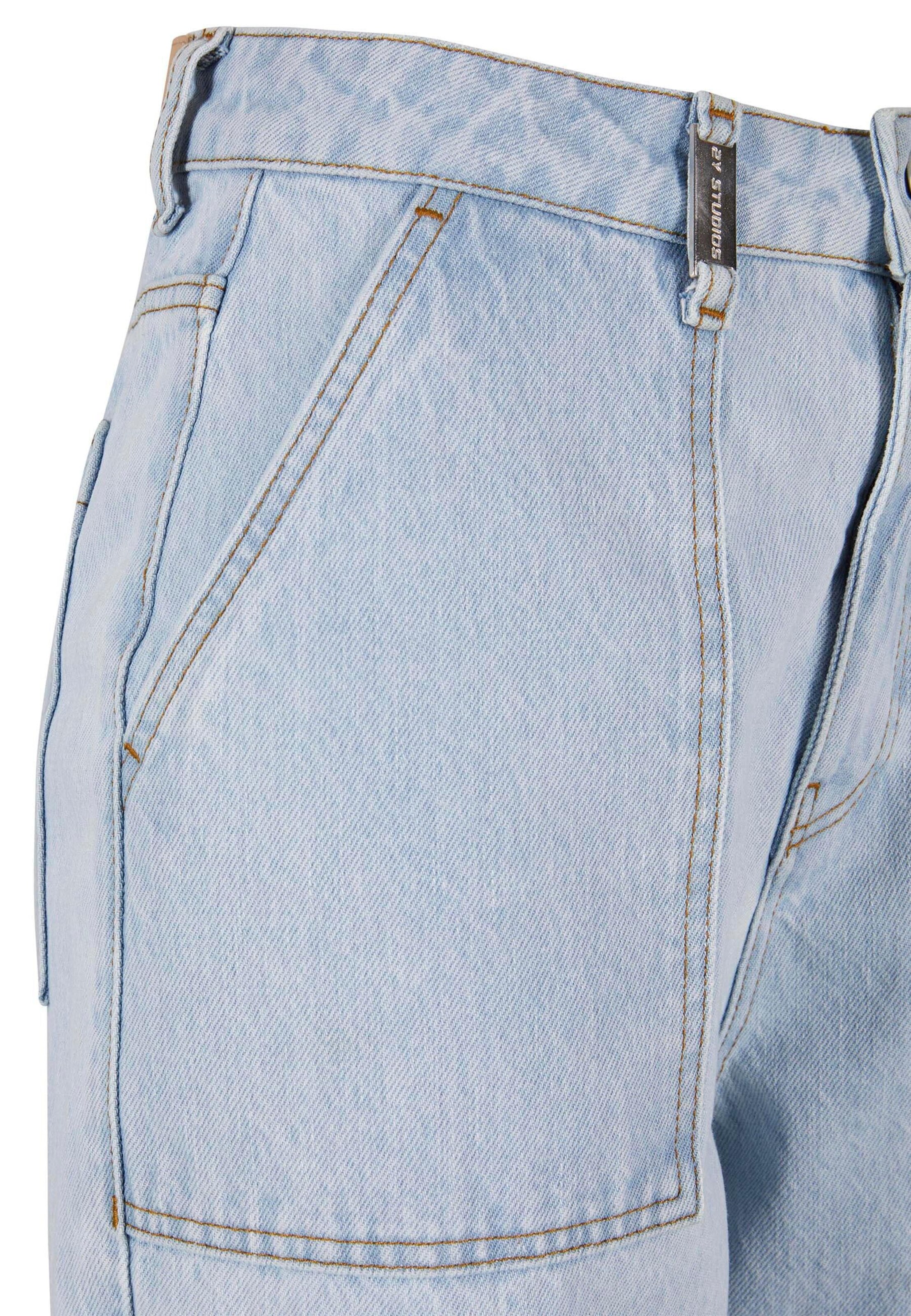 2Y Premium Loose fit Cargo jeans 'Lona' in Blue