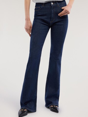 évasé Jean Trussardi en bleu : devant