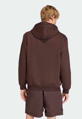 Felpa 'Trefoil Essentials' di ADIDAS ORIGINALS in marrone