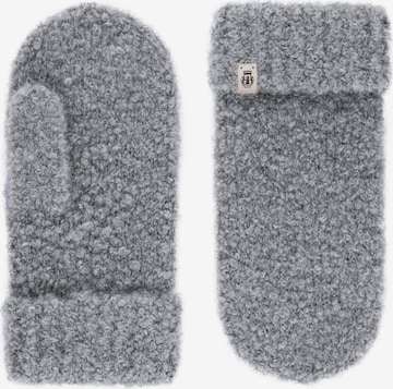 Muffole 'CLASSIC BOUCLÉ' di Roeckl in grigio: frontale