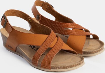 Bayton Sandal 'Lucena' in Brown