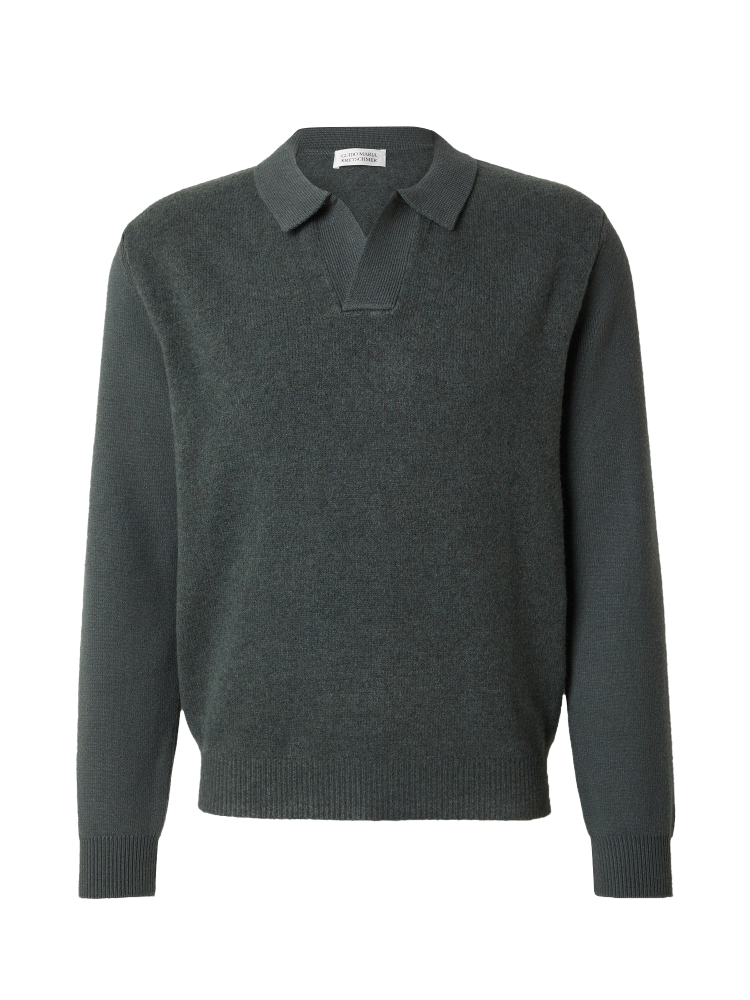 Guido Maria Kretschmer Men Pullover 'Vincenzo' in Grau: Vorderseite