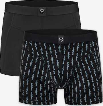 Boxers A-dam en noir : devant