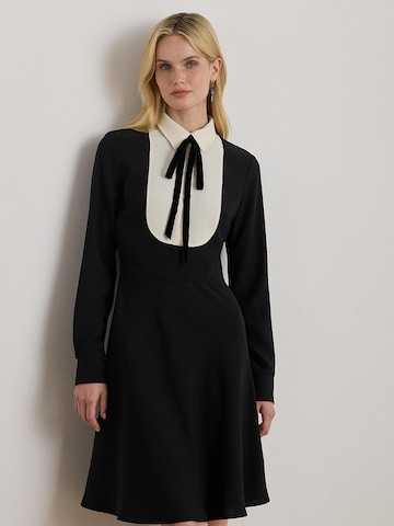Robe-chemise 'LEYTHIA' Lauren Ralph Lauren en noir : devant