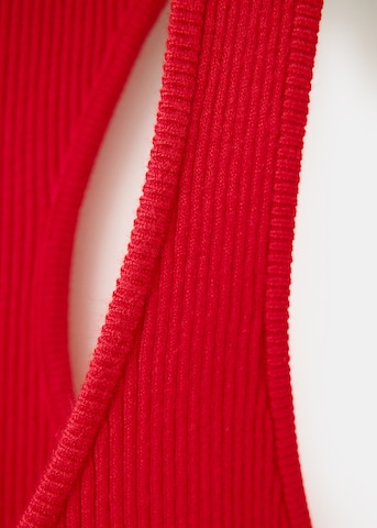 MANGO Stricktop 'LAURA' in Rot