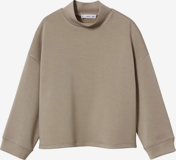 MANGO Sweatshirt 'Malta' in Brown: front