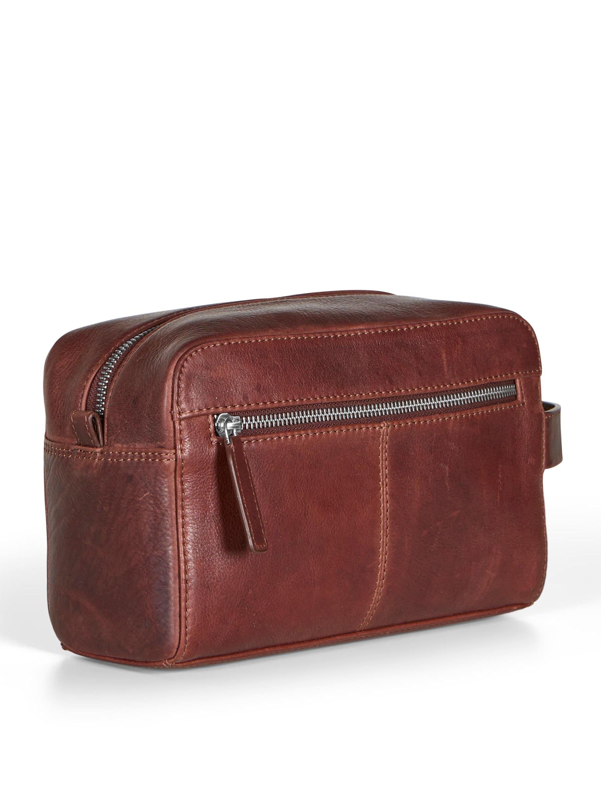 Nécessaire 'Toiletry Bag Ricky Brown' di Howard London in marrone