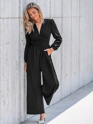 Cupshe Jumpsuit 'V-neck' in Black