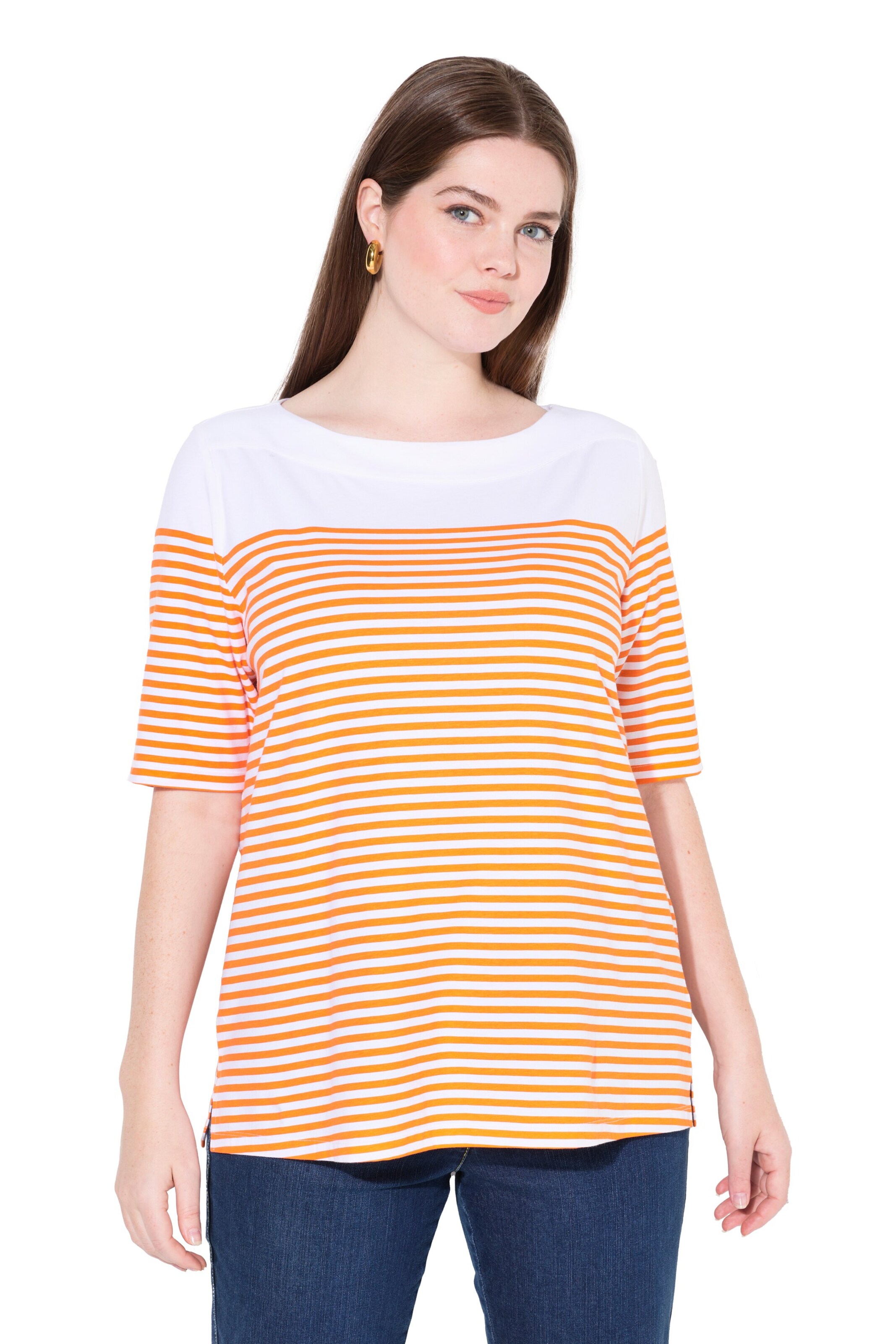 Ulla Popken Shirt in Orange: front