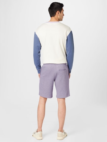 Regular Pantalon 'Essential' Starter Black Label en violet