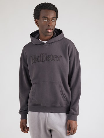 HOLLISTER Μπλούζα φούτερ σε γκρι: μπροστά