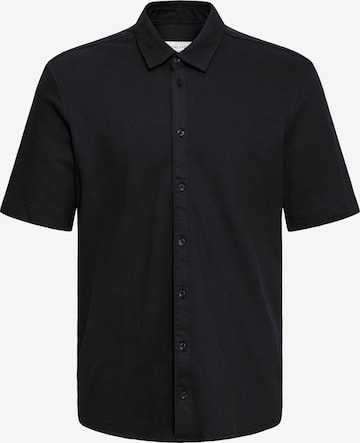 Casual Friday - Camisa 'CFFolke' em preto: frente