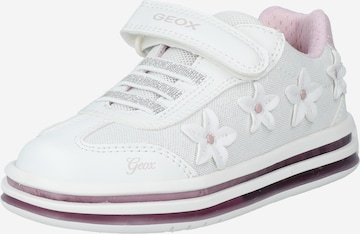 GEOX Sneakers 'PAWNEE' in Wit: voorkant