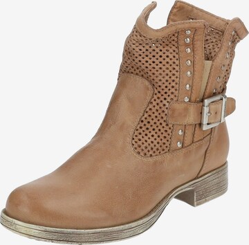 Nero Giardini Ankle Boots in Brown: front