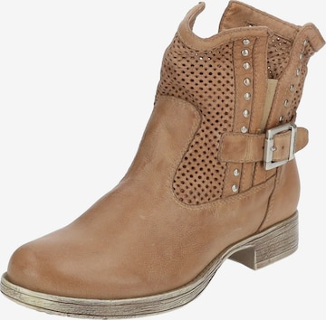 Nero Giardini Ankle Boots in Brown: front