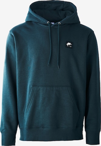 Sweat-shirt 'AIR' Nike Sportswear en vert : devant