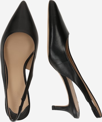 Lauren Ralph Lauren Дамски обувки на ток с отворена пета 'LOLAH' в черно