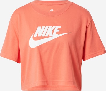 T-shirt Nike Sportswear en orange : devant