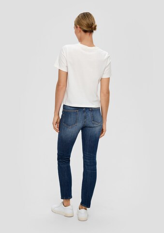 s.Oliver Slimfit Jeans 'Betsy' in Blau