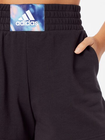 Regular Pantalon de sport 'UFORU' ADIDAS SPORTSWEAR en noir