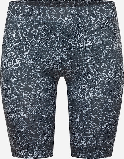 Urban Classics Curvy Pantalon en émeraude / noir / blanc, Vue avec produit