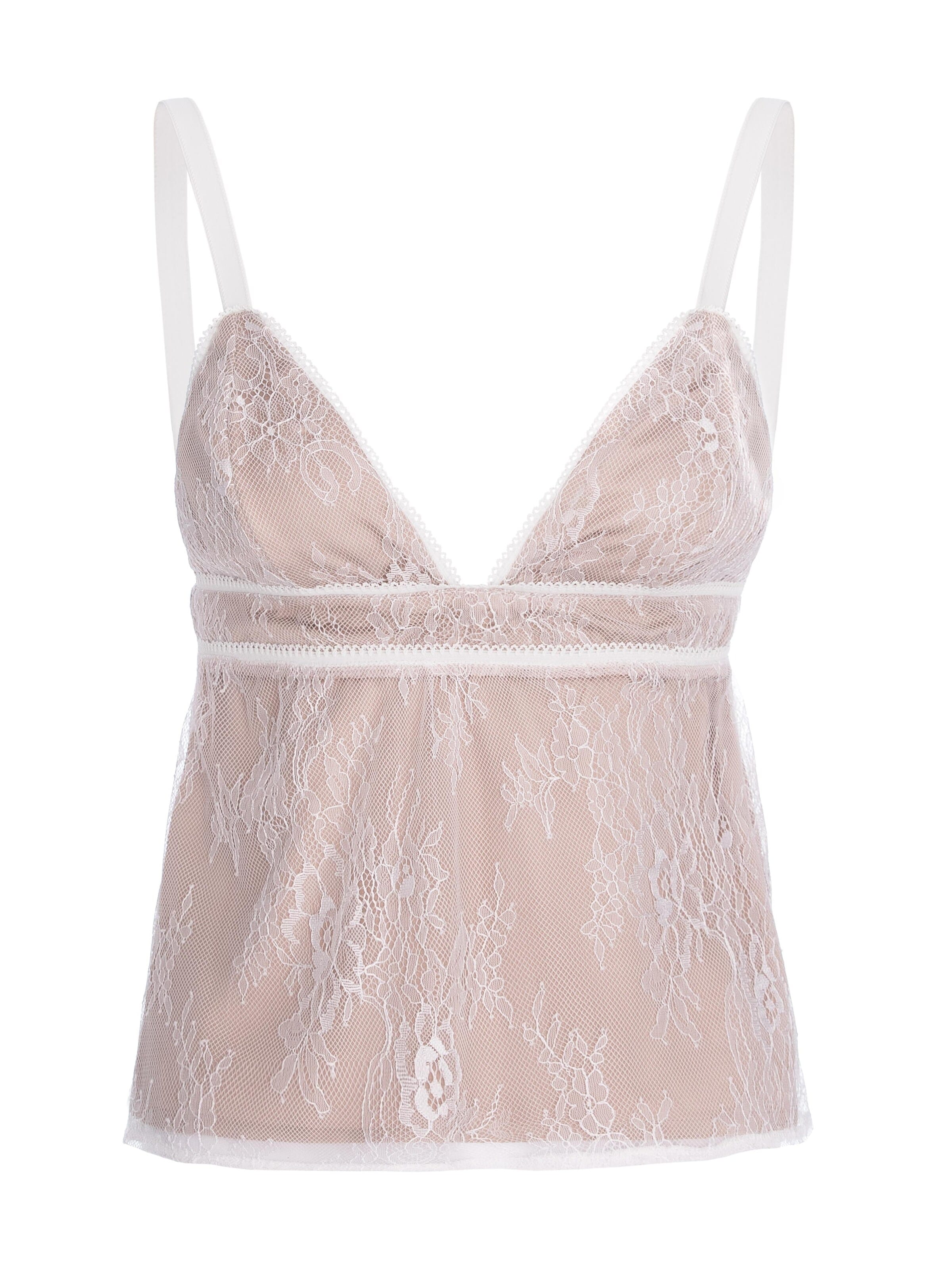 Montage The Label - Top 'Erika' en beige: frente
