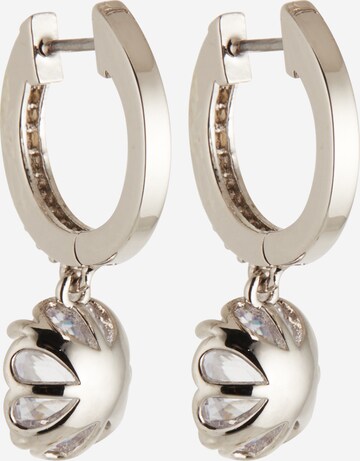 Kate Spade Earrings 'PAVE HUGGIES' in Silver