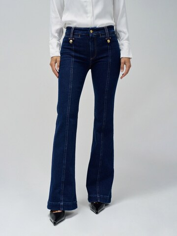 Salsa Jeans Flared Jeans 'Destiny' in Blauw: voorkant