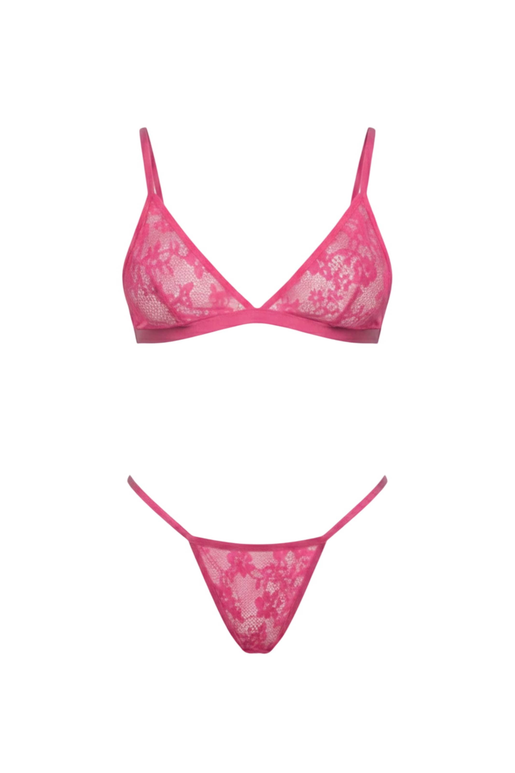 C&City High neck Ondergoedsets in Roze