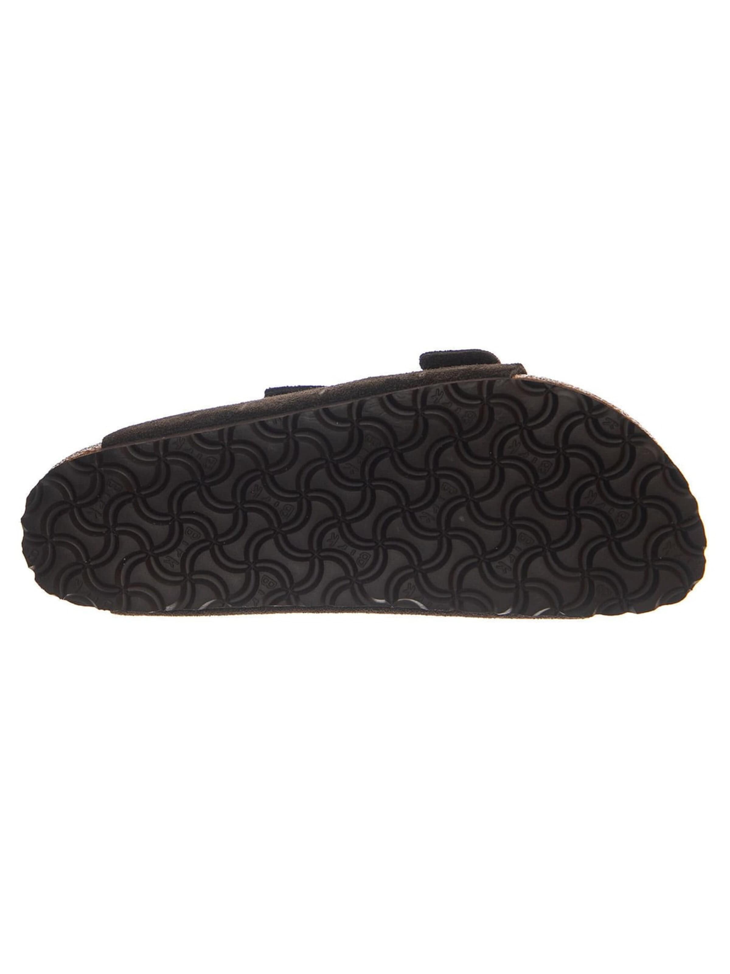 BIRKENSTOCK Sandały 'Arizona Suede Leather Narrow Fit Mocha' w kolorze brązowy