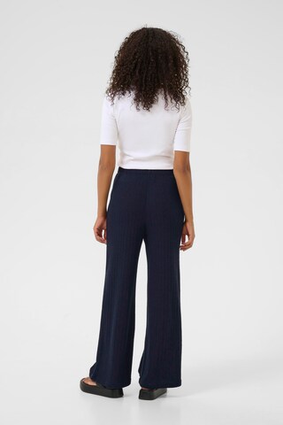 Wide Leg Pantalon 'Edith' Kaffe en bleu