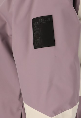 SLOPE Weatherproof jacket 'Zuko' in Purple