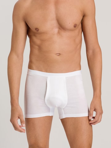Hanro Boxershorts ' Cotton Pure ' in Wit: voorkant