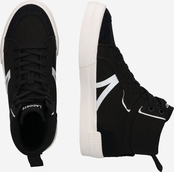LACOSTE High-top trainers in Black