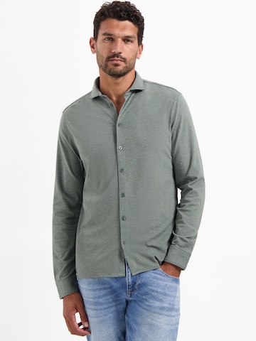 Coupe slim Chemise No Excess en gris : devant