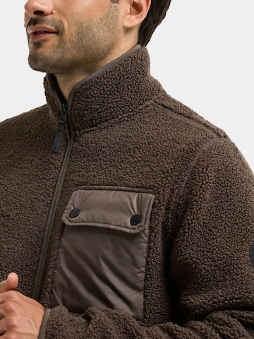 Didriksons Fleece jacket 'PETER' in Brown