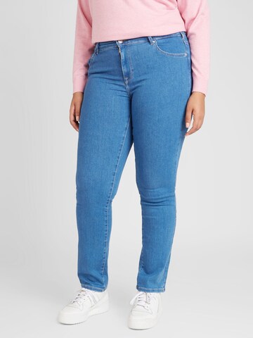 ONLY Carmakoma Regular Jeans in Blue: front