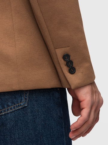 Ombre Regular Fit Sakko‌‌‌‌‌‌‌‌‌ in Braun