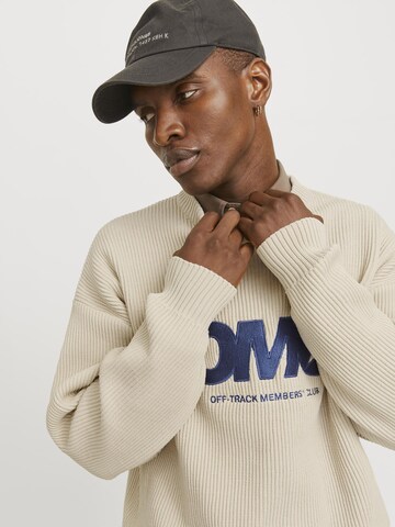 JACK & JONES Sweater in Grey